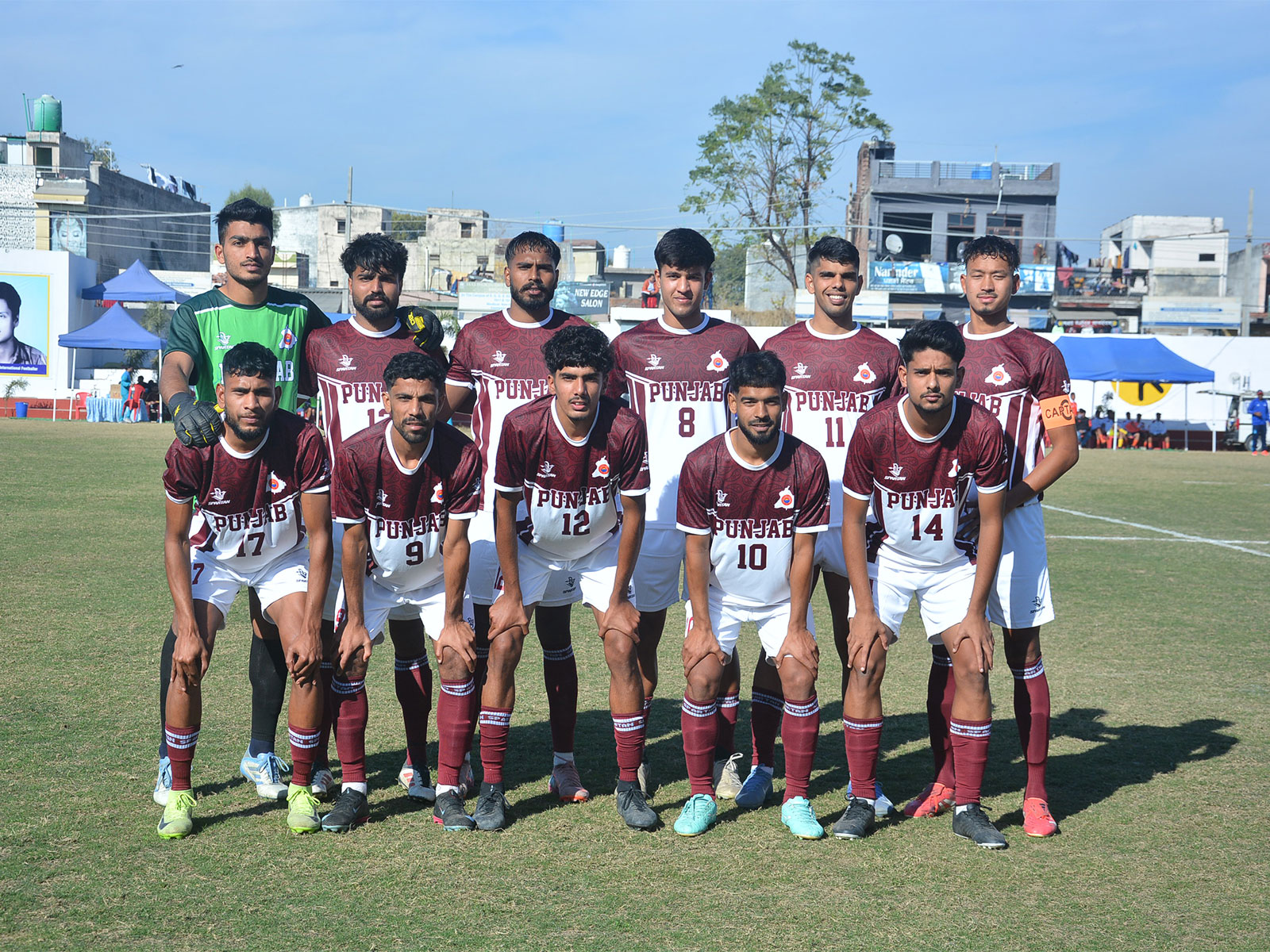 Team Punjab during Santosh Trophy 2025 (Image: Minerva media)