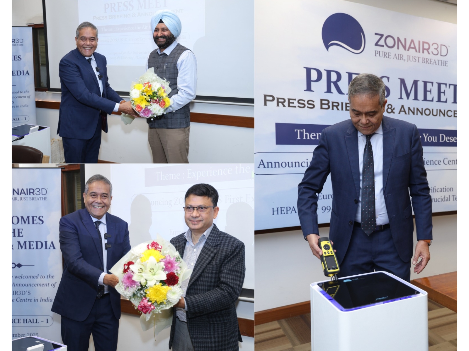 Experience Centres announced in Delhi and Mumbai with open demonstrations for hospitals, institutions and the public