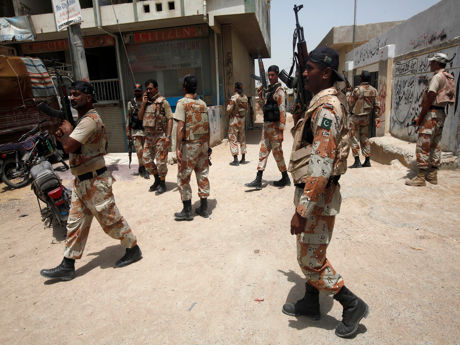 Paramilitary soldiers in Pakistan (File Photo/ Reuters)