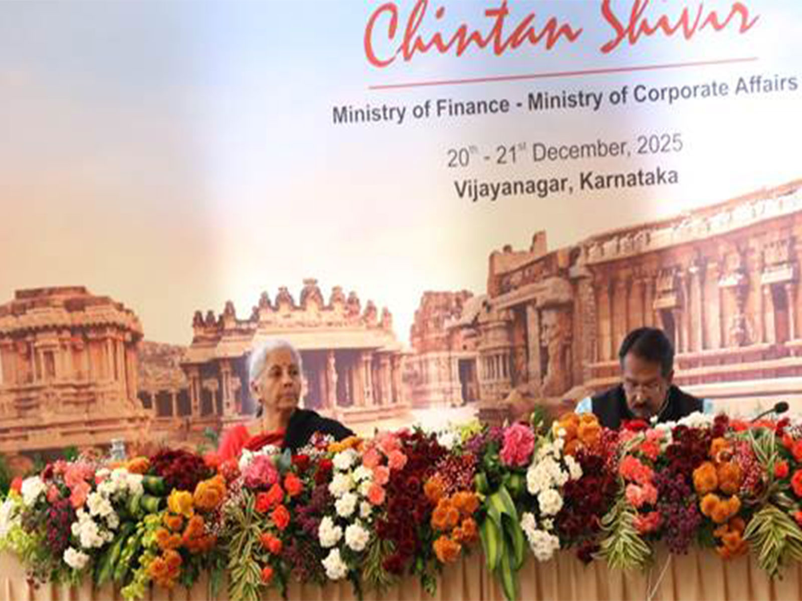 Union Finance Minister Nirmala Sitharaman chairs Chintan Shivir (Photo/ PIB)