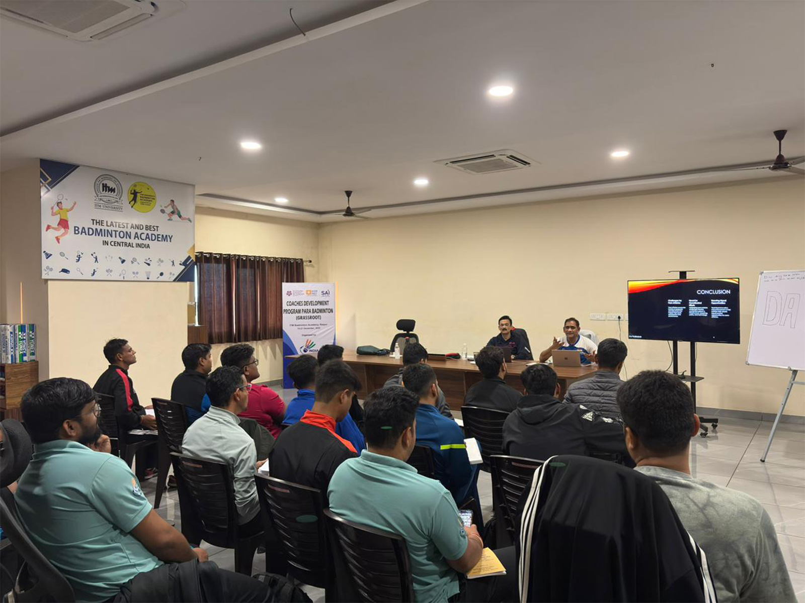 
    BAI conducting coaches Development Program Para Badminton
    