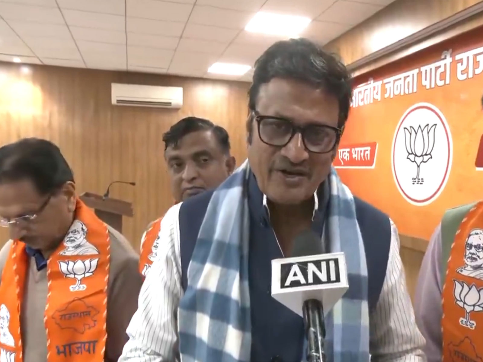 Senior BJP leader and former Leader of Opposition in Rajasthan Assembly, Rajendra Rathore (Photo/ANI)