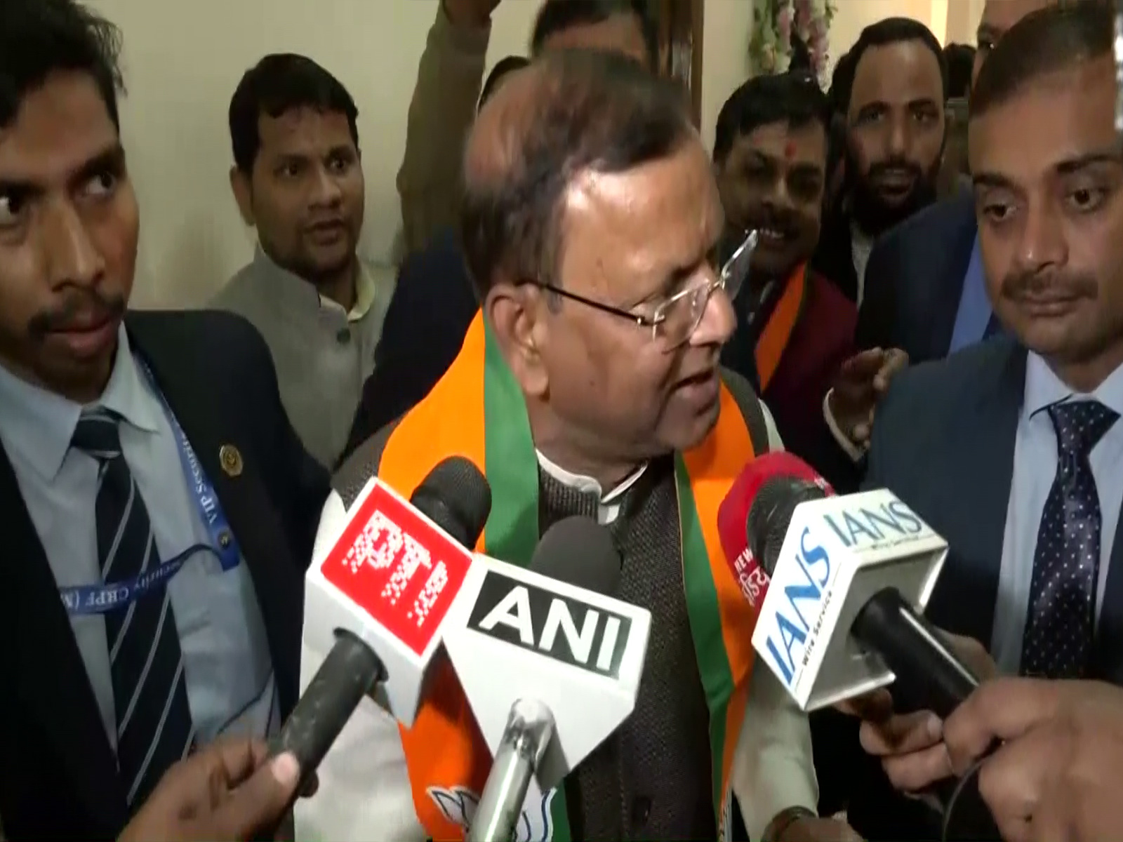 Uttar Pradesh BJP President Pankaj Chaudhary. (Photo/ANI)