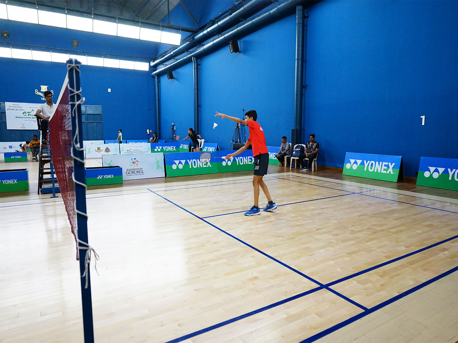 Player in action at Gautam Thakkar Memorial Junior State Badminton Championships (Image: Gautam Thakkar Memorial Junior State Badminton)