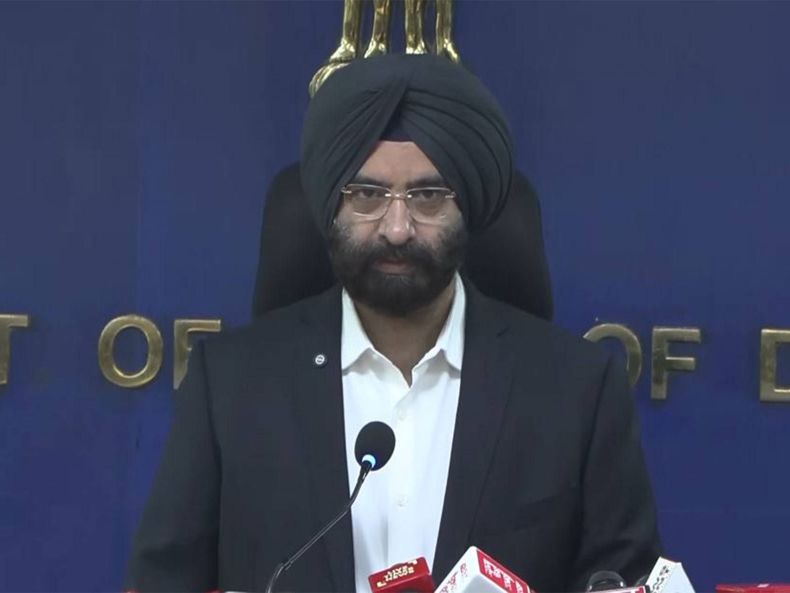 Delhi Minister Manjinder Singh Sirsa (Photo/ANI)