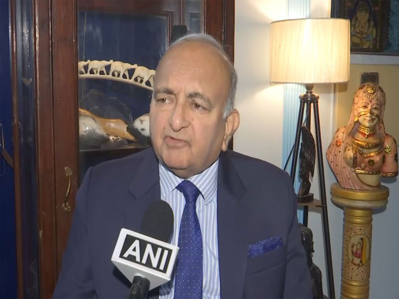  Former Indian diplomat Mahesh Sachdev (Photo/ANI)