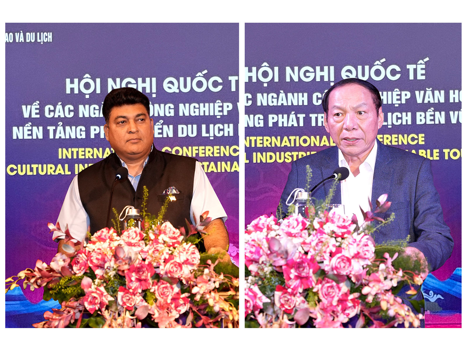 Filmmaker Captain Rahul Bali and Vietnam’s Tourism Minister Nguyen Van Hùng highlight the power of cinema at the International Cultural and Tourism summit in Hue, Vietnam