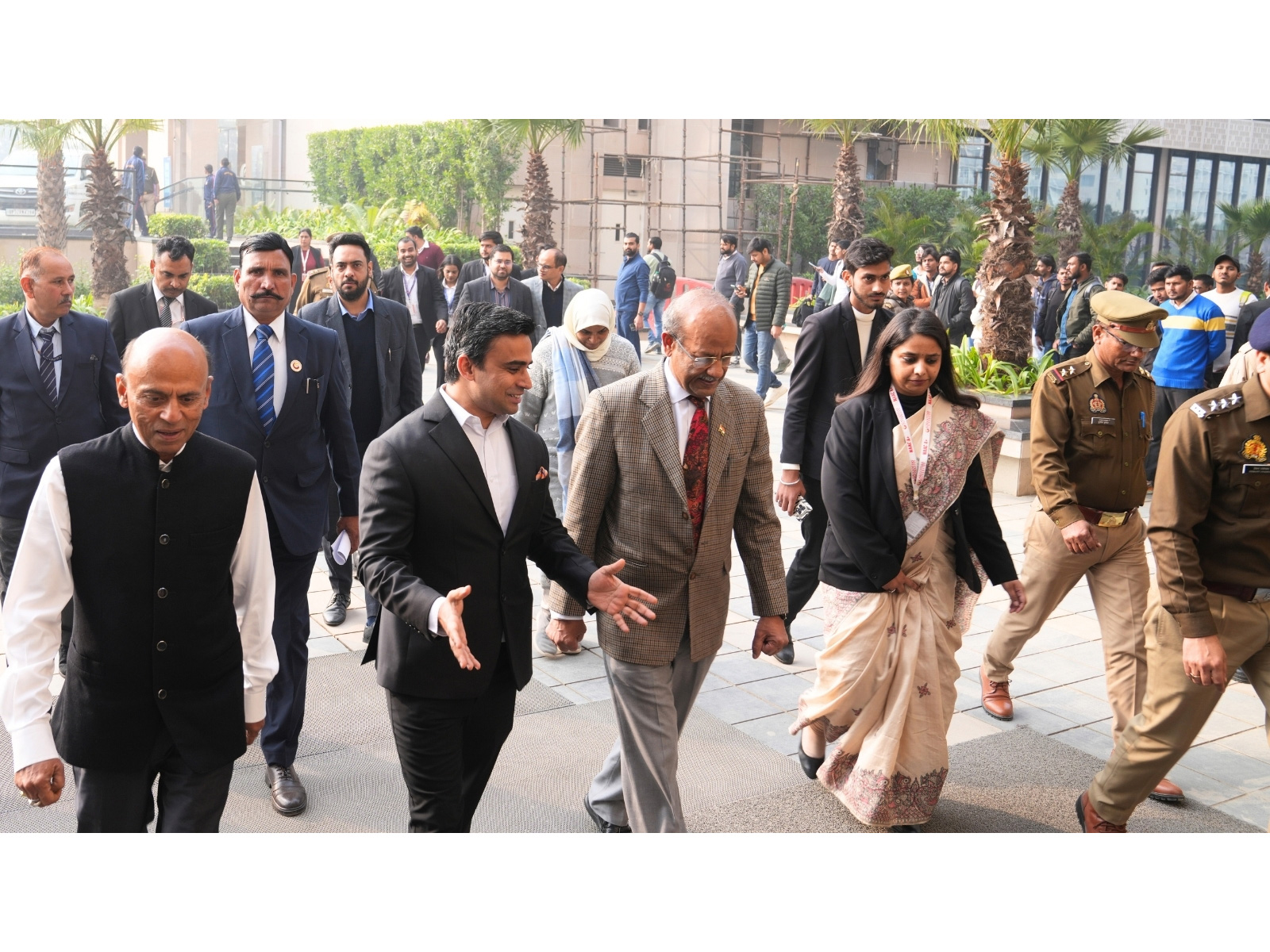 Hon’ble Mr. Justice Rajesh Bindal, Judge, Supreme Court of India, during his visit and interaction at Galgotias University