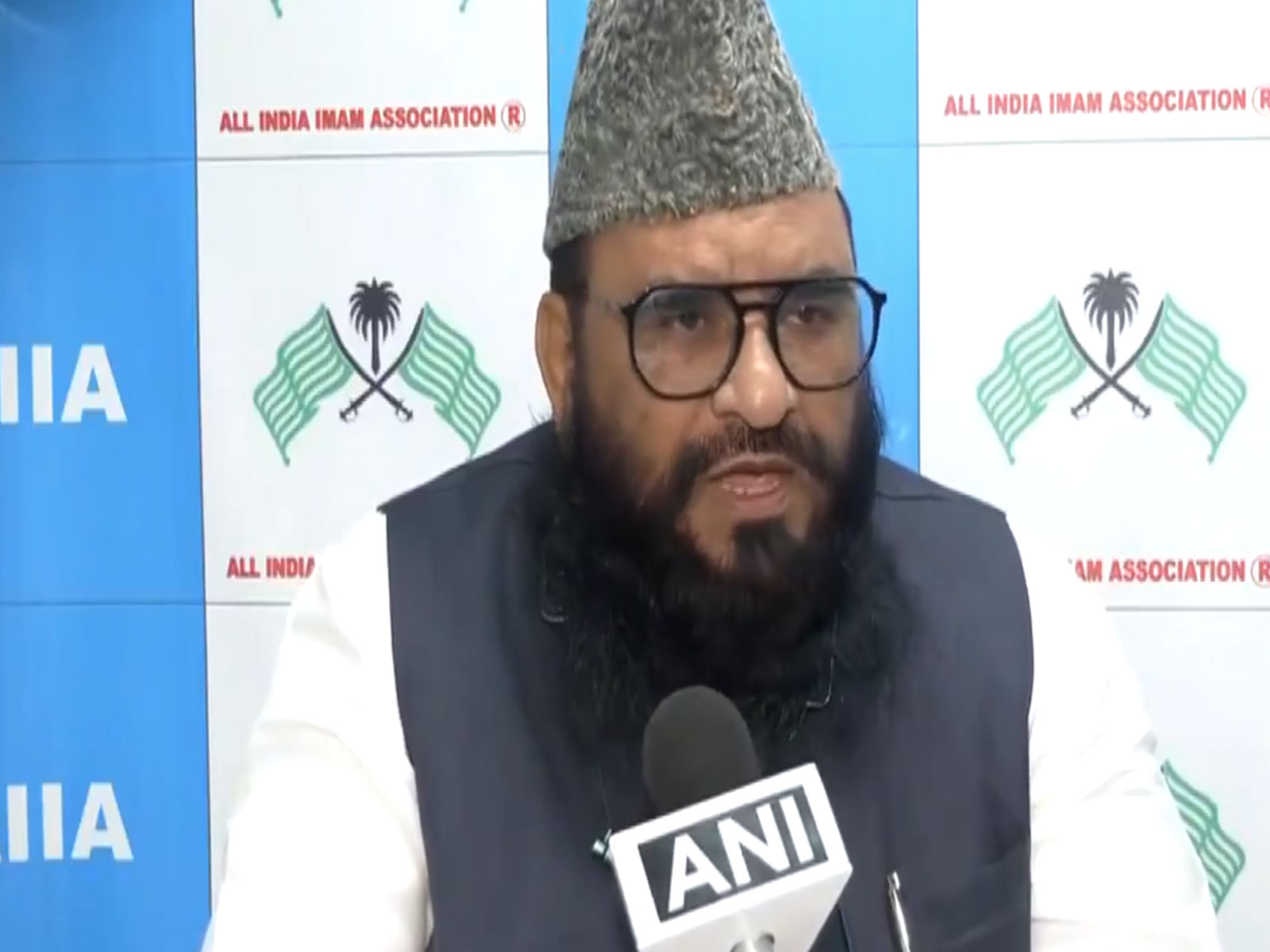 All India Imam Association President Maulana Sajid Rashidi. (Photo/ANI)