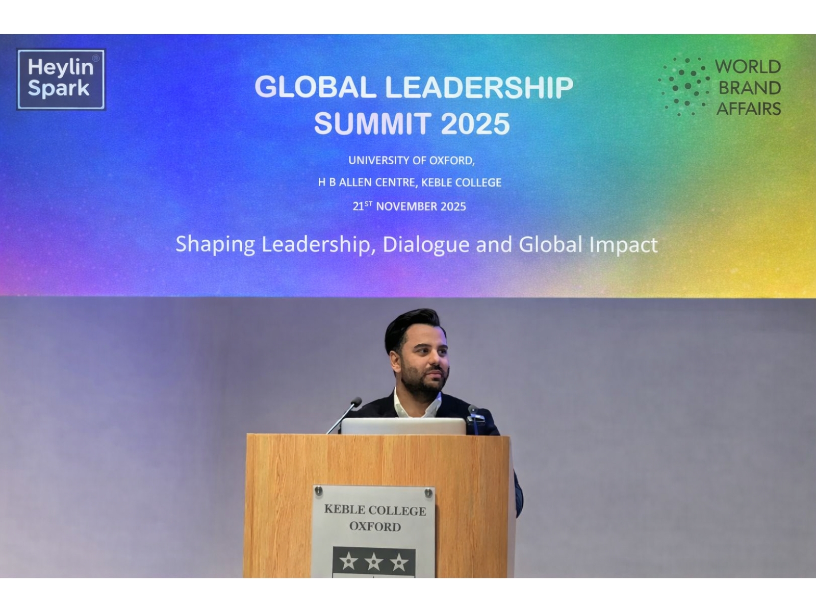 Banish Dhar Bestowed with Global Leadership Award at GLS 2025 held at The Oxford University