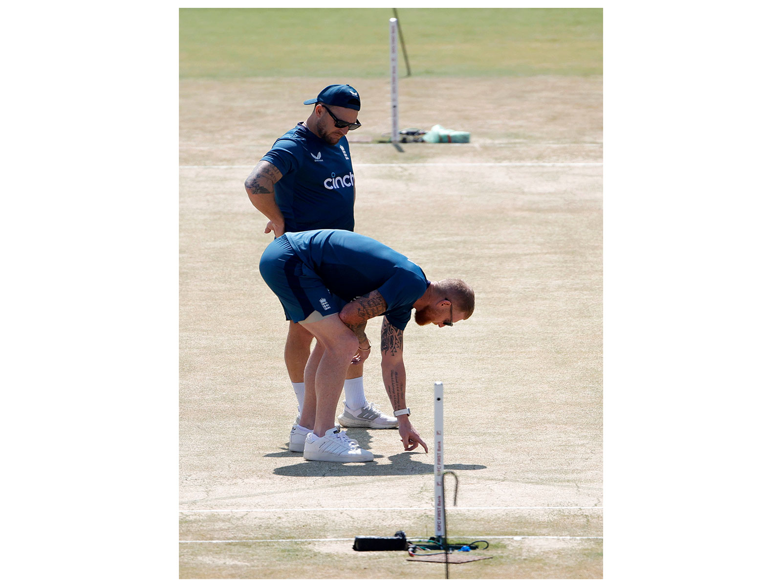 Brendon McCullum and Ben Stokes (Photo: ANI)