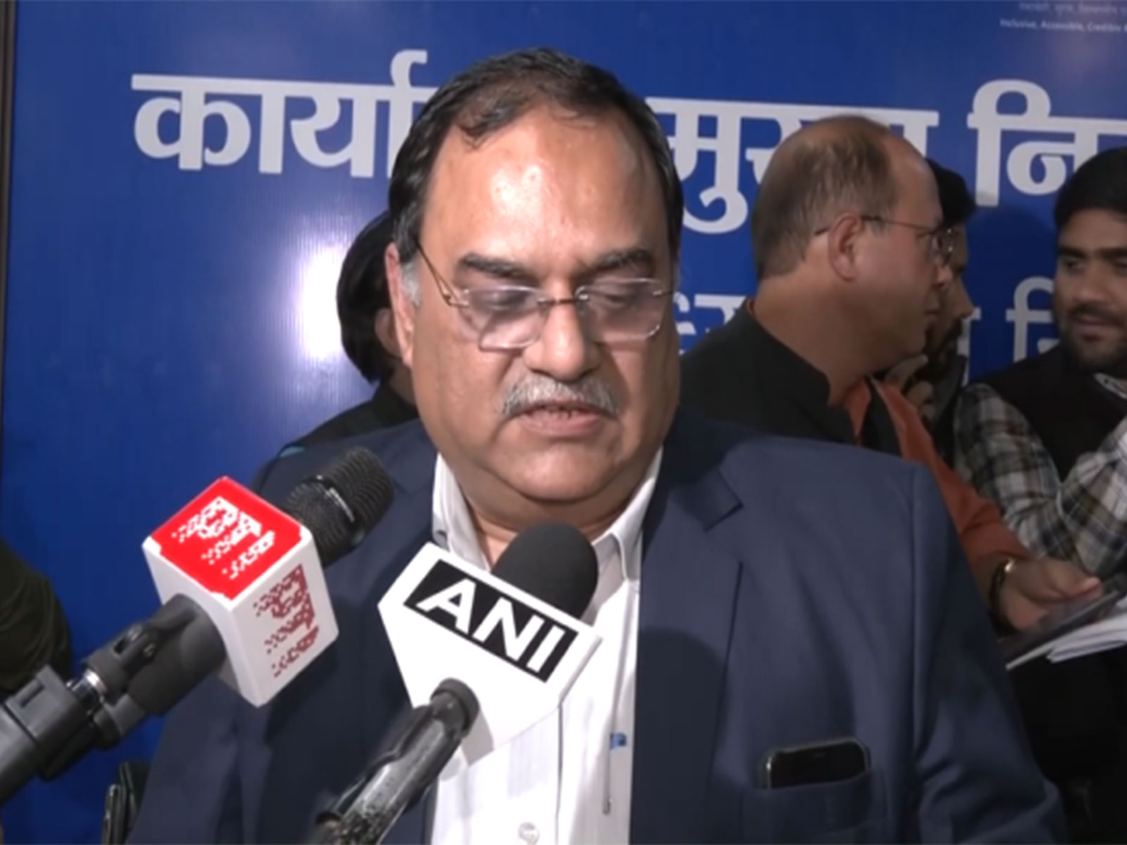 Madhya Pradesh Chief Electoral Officer Ram Pratap Singh Jadon (Photo/ANI)