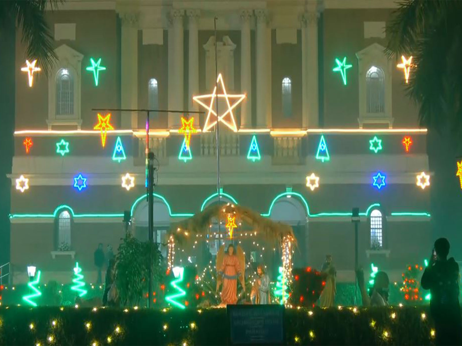 
    Delhi Church shines bright ahead of Christmas
    