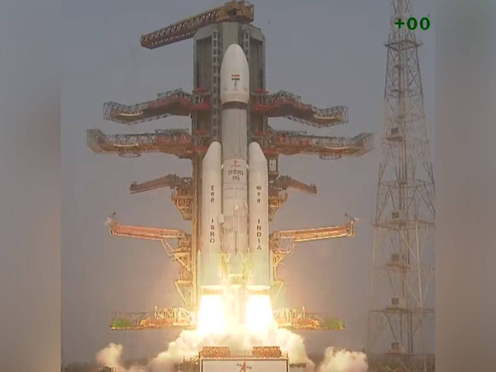 Visuals from launch of BlueBird Block-2 satellite at Satish Dhawan Space Station in Sriharikota (Photo/ISROYoutube)