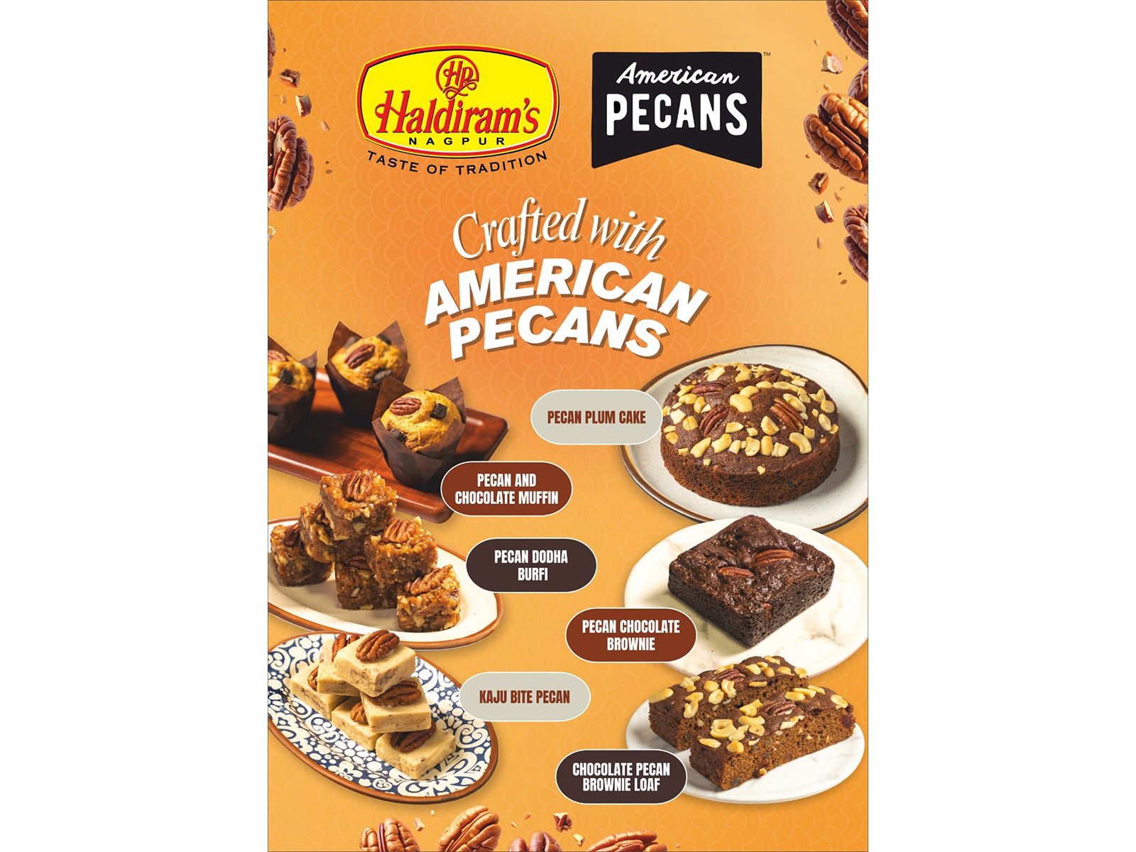 American Pecans Partners with Haldiram’s Nagpur to Launch a Special Festive Dessert Collection in Mumbai and Nagpur
