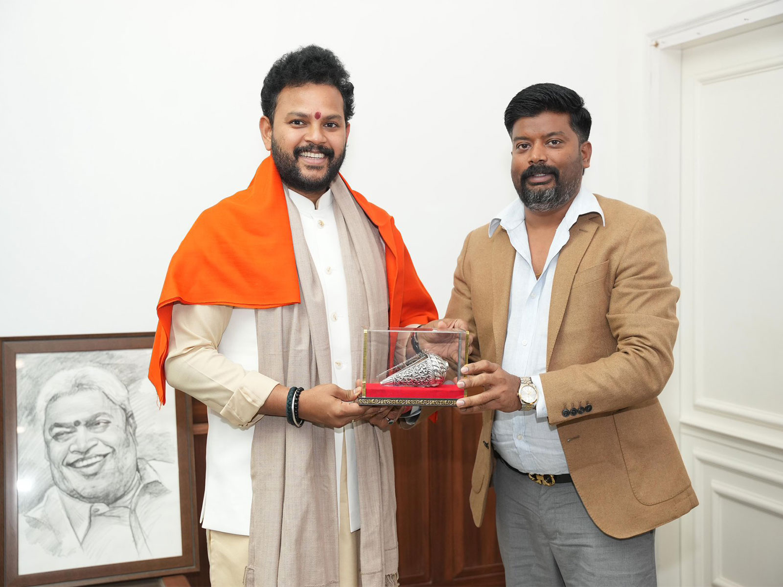 Civil Aviation Minister met teams from new airlines aspiring to take wings in Indian skies. (Photo: X/RamMNK)