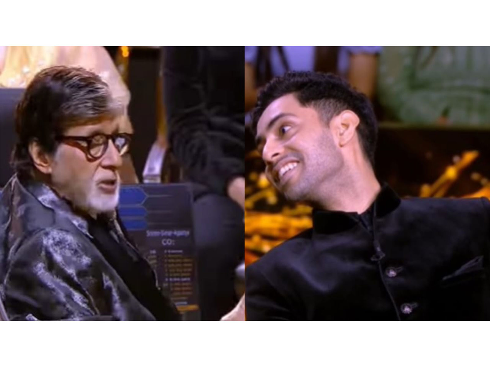 Big B, Agastya Nanda (Photo/instagram/@sonytvuk) Big B, Agastya Nanda (Photo/instagram/@sonytvuk)