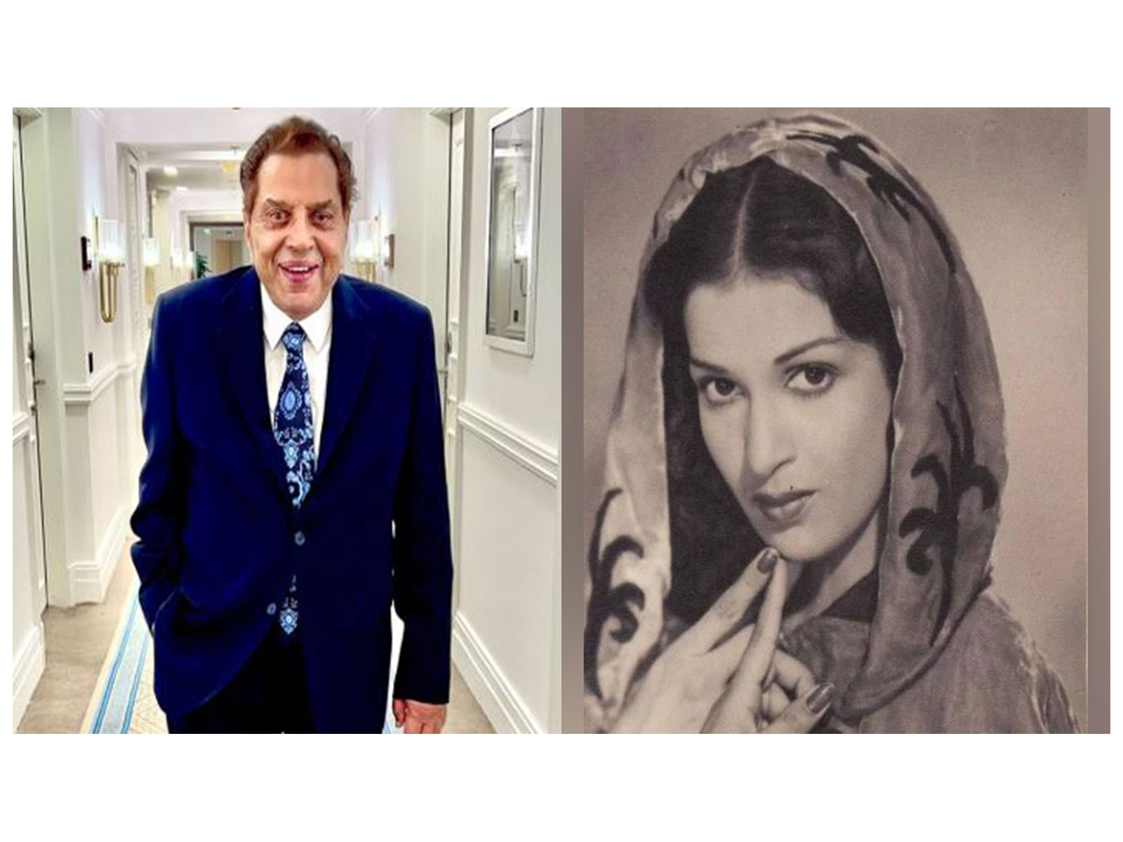 Dharmendra (Photo/X@pushkardhami), Kamini Kaushal (Photo/instagram/@kareenakapoorkhan)