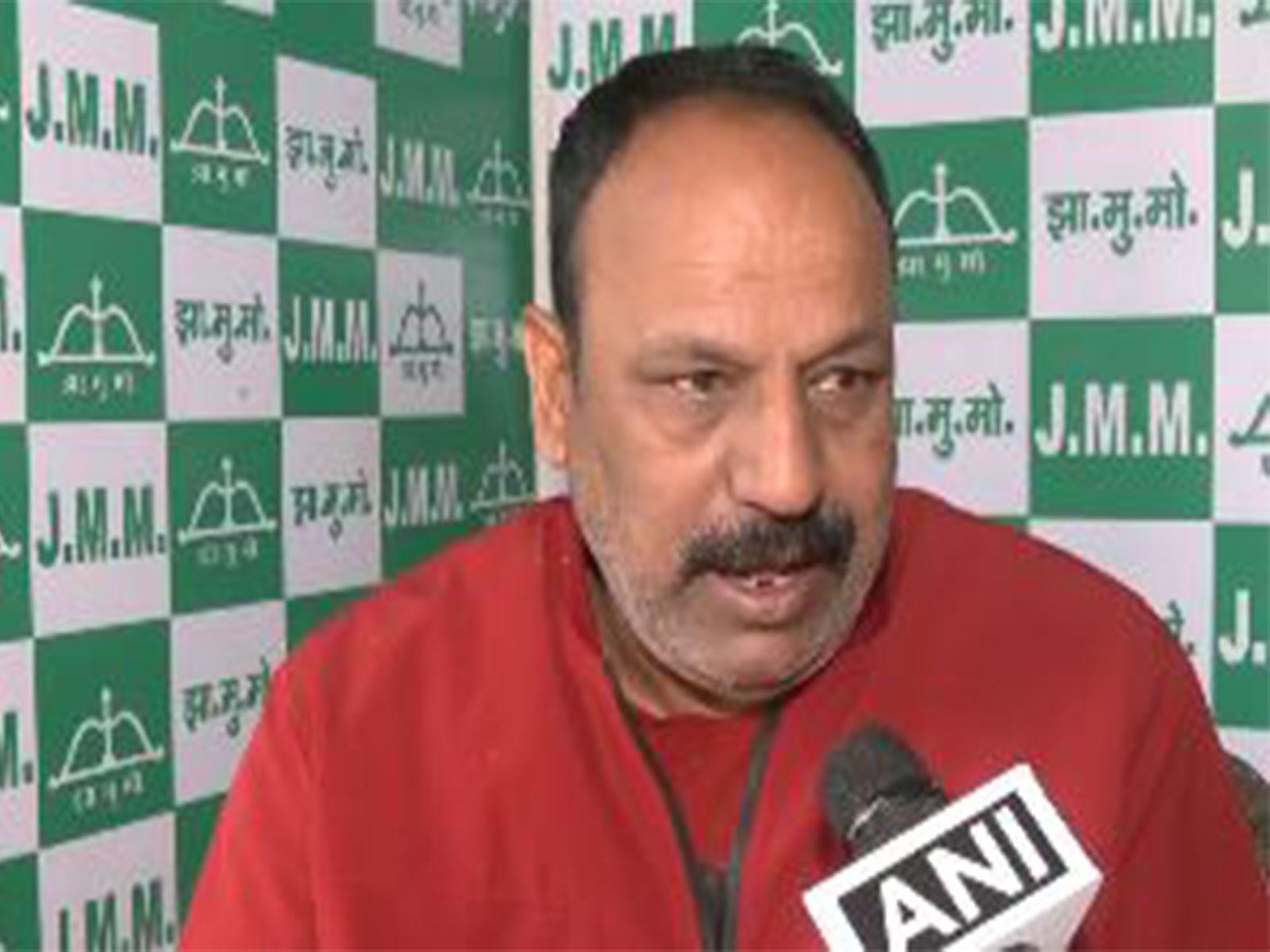 JMM spokesperson Manoj Pandey (Photo/ANI)