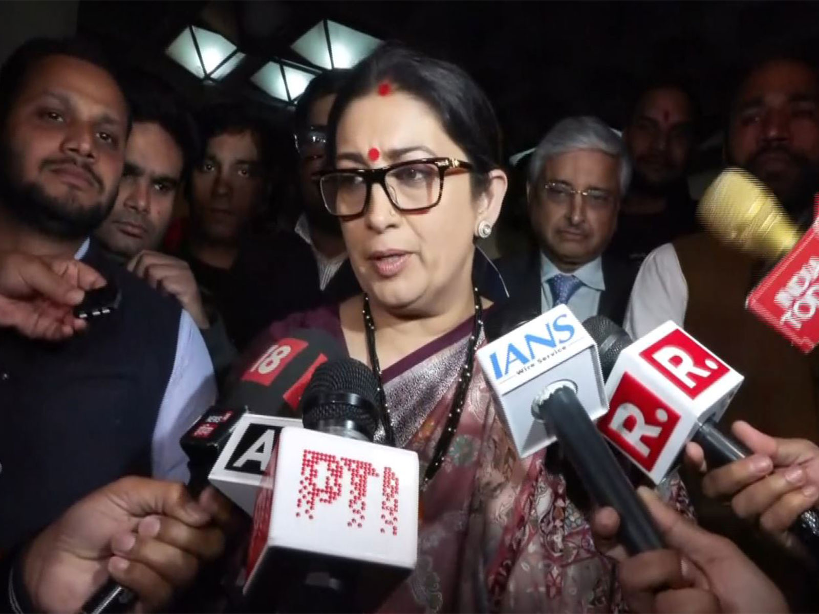 Former Union Minister and BJP leader Smriti Irani (Photo/ANI)