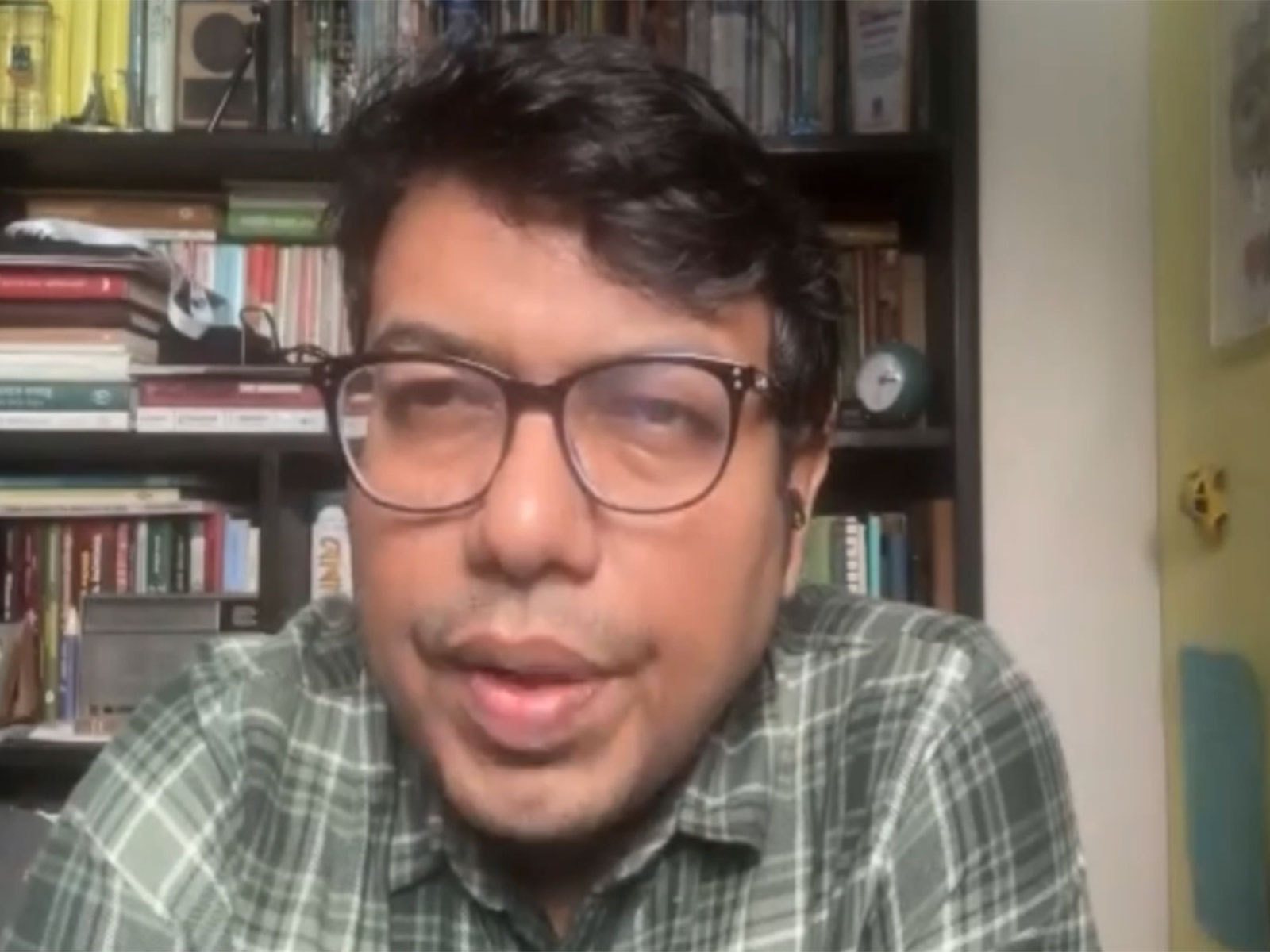 Muktadir Rashid, Bangladeshi Journalist (Photo/ANI)