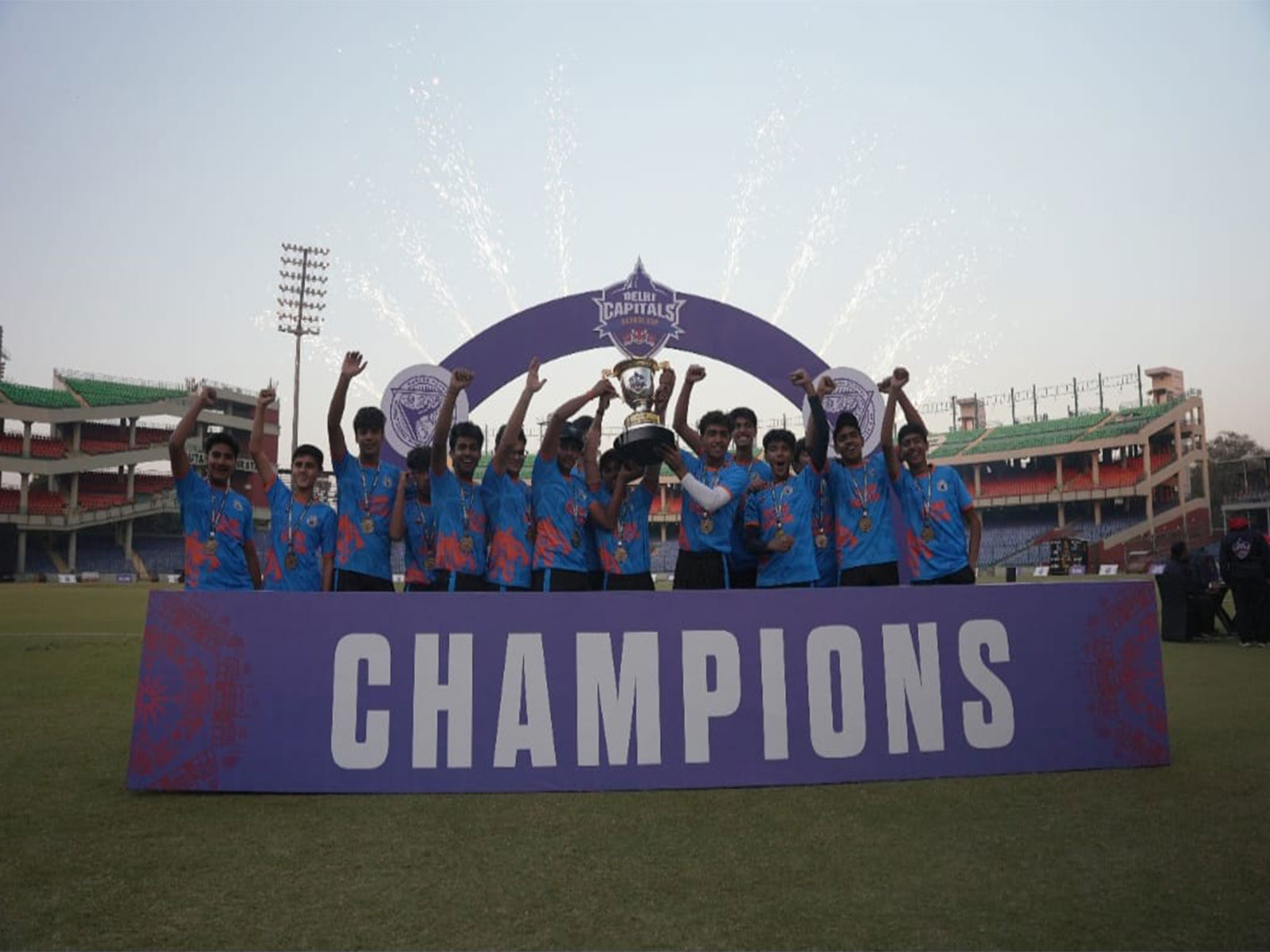 Modern School Barakhamba Road are winners of DC School Cup. (Photo: Delhi Capitals)