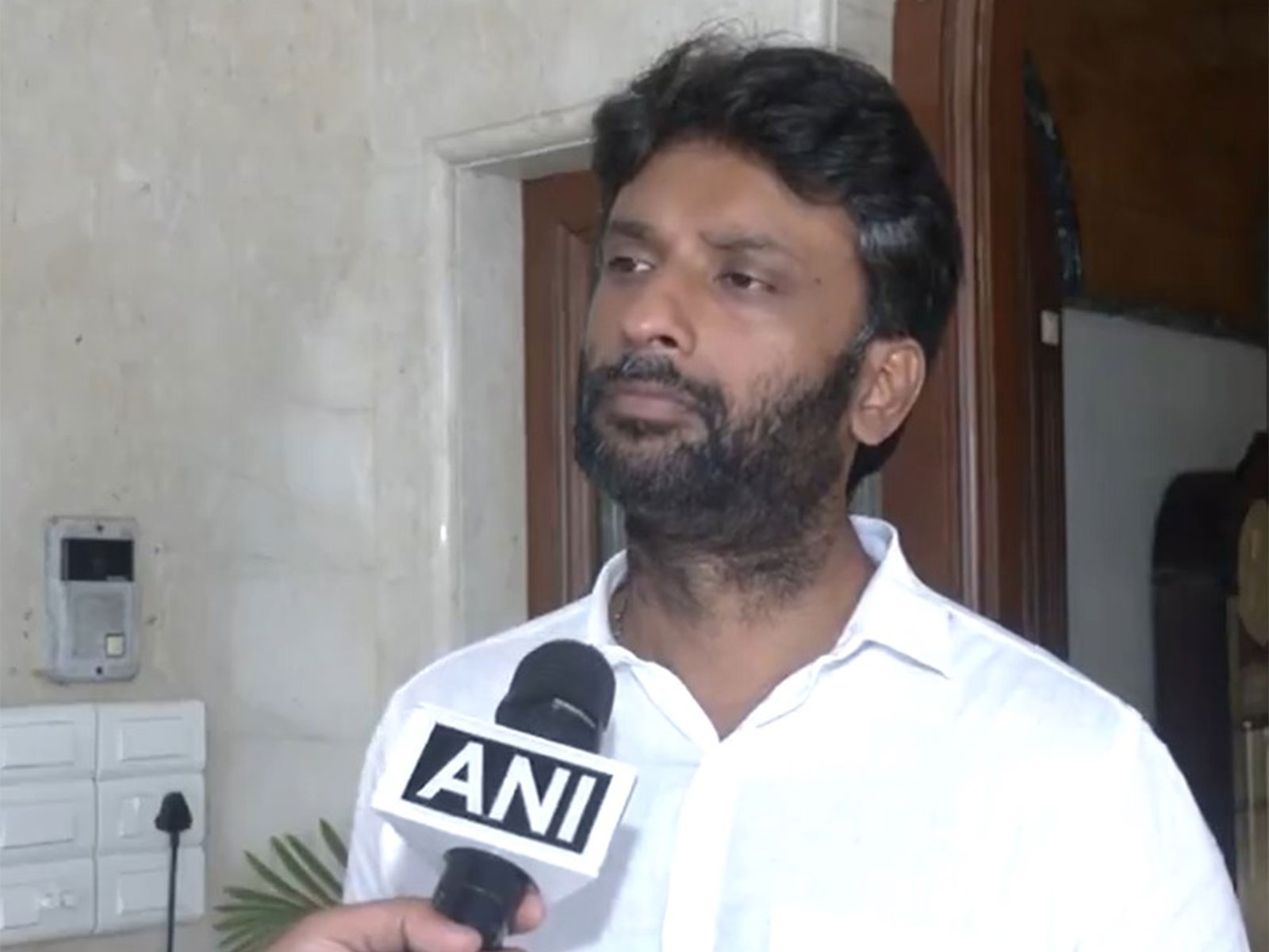 BJP leader Vinoj P Selvam (Photo/ANI)