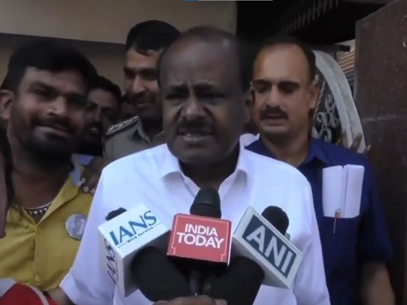 Union Minister HD Kumaraswamy (Photo/ANI)