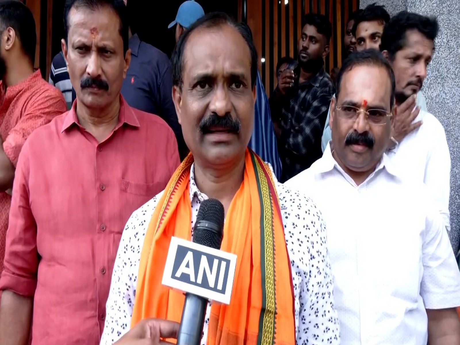 VV Rajesh, Mayoral candidate for Thiruvananthapuram Corporation (Photo/ANI)