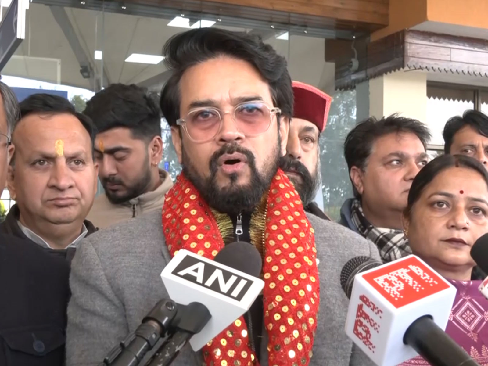 Senior BJP leader Anurag Thakur (Photo/ANI)