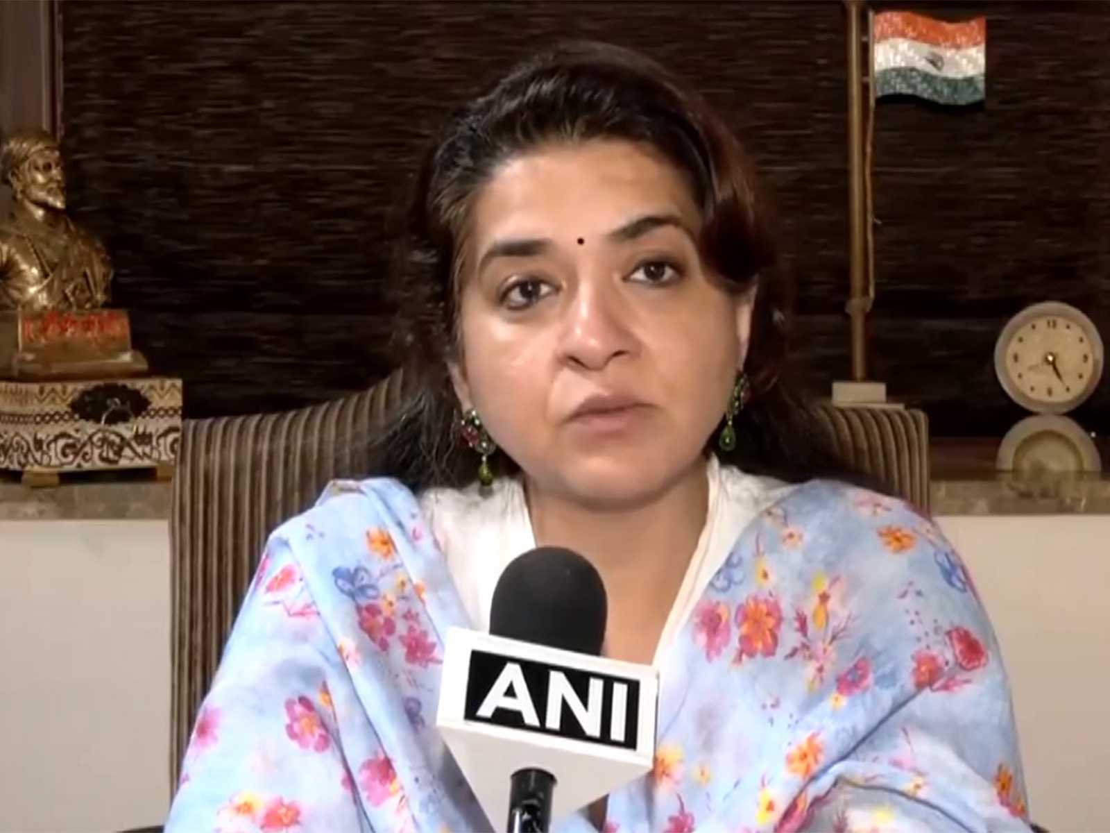 Shiv Sena leader Shaina NC  (Photo/ANI)