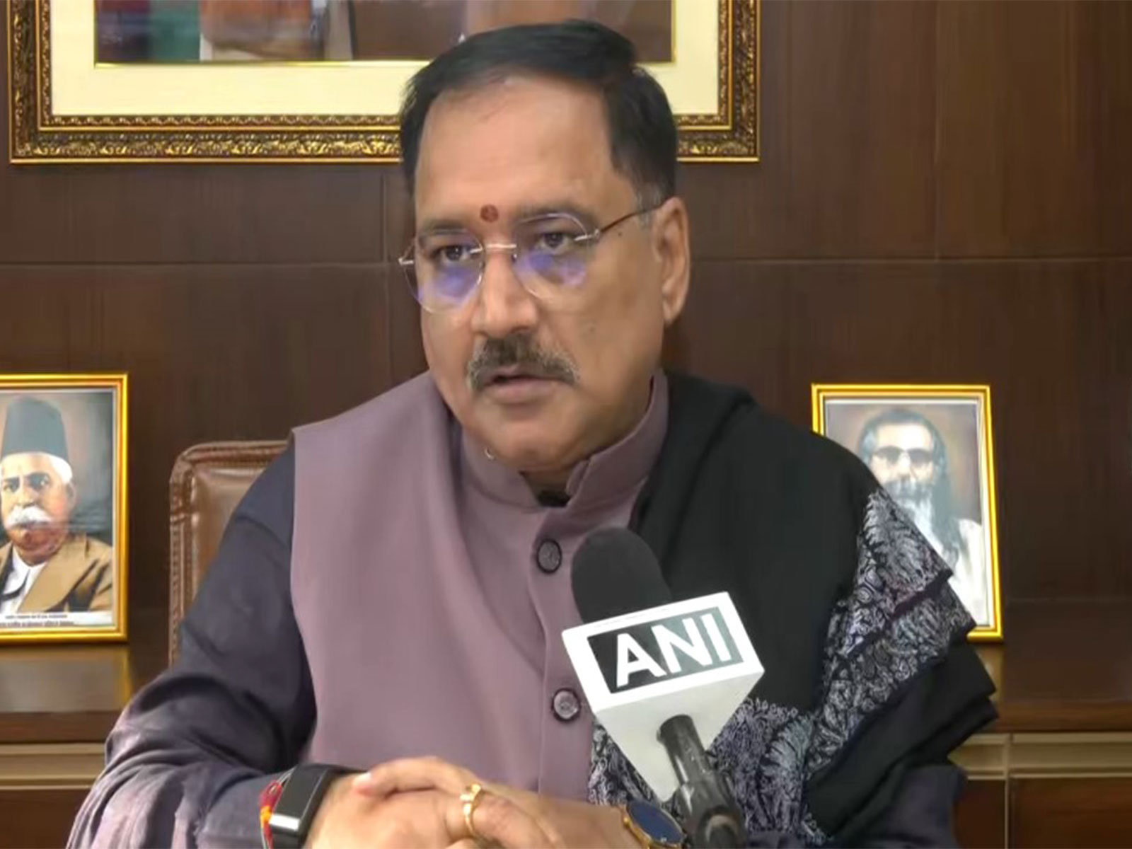 BJP Delhi President Virendra Sachdeva (Photo/ANI)