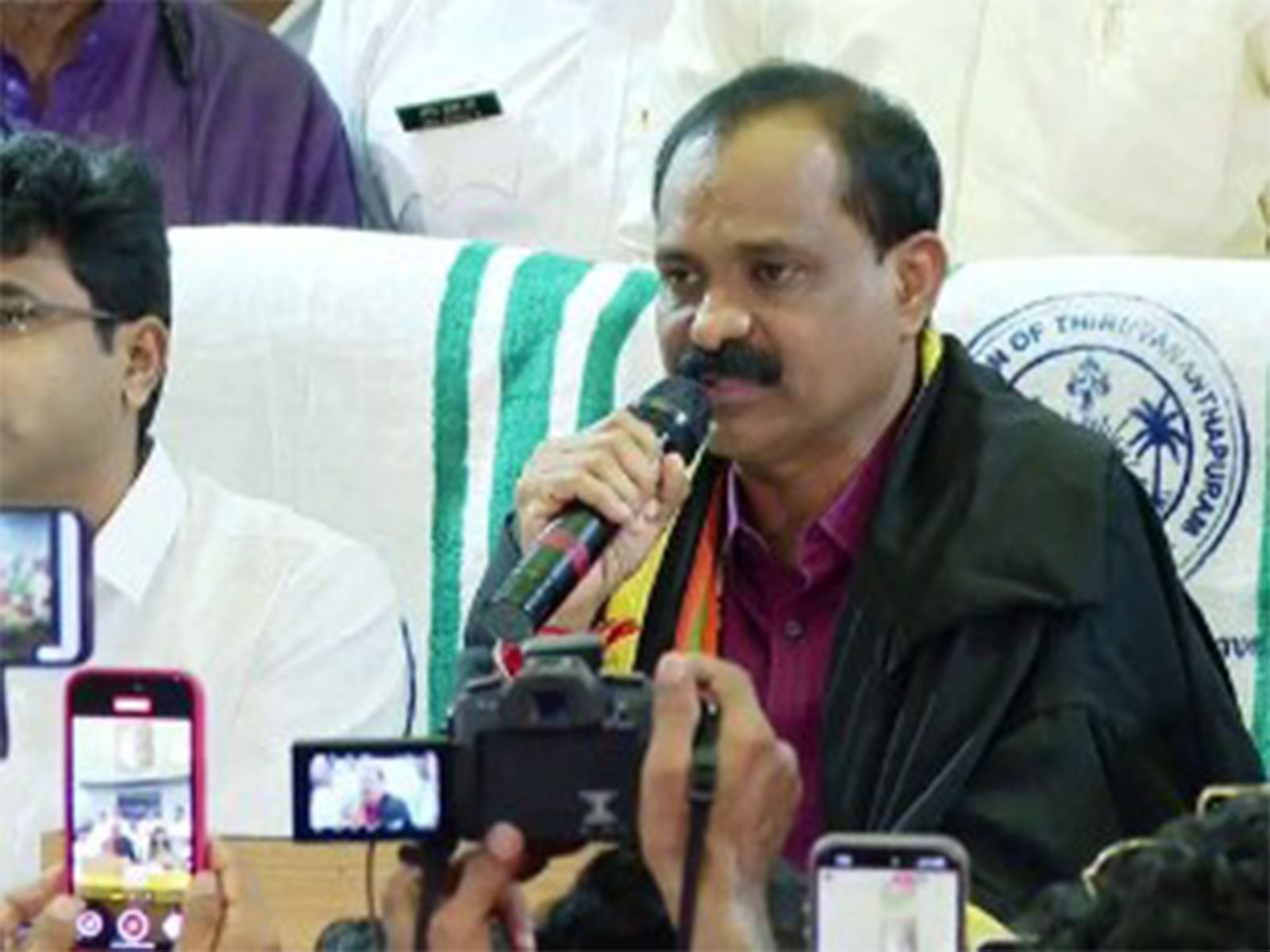 Thiruvananthapuram Mayor VV Rajesh. (Photo/ANI)