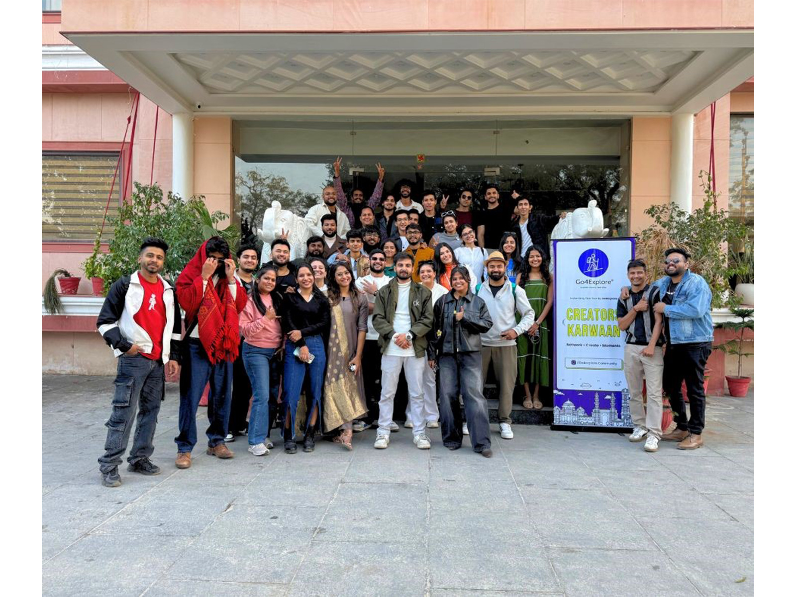 Go4Explore Community’s Creators Karwaan 1.0: A Curated FAM Trip for Travel Influencers to Taj Mahal