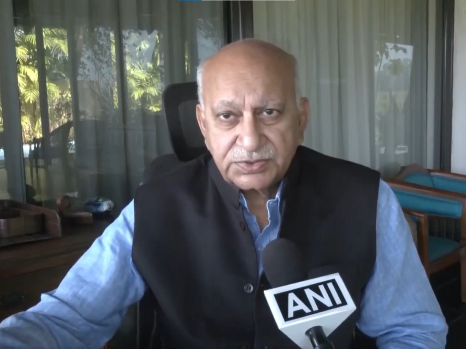 Former MoS for External Affairs MJ Akbar (Photo/ANI)