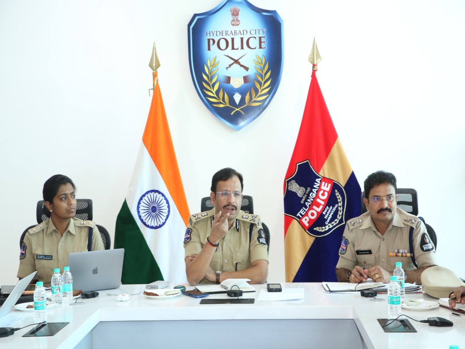 Hyderabad Police intensify security measures ahead of New Year celebrations (Photo/Hyderabad Police)