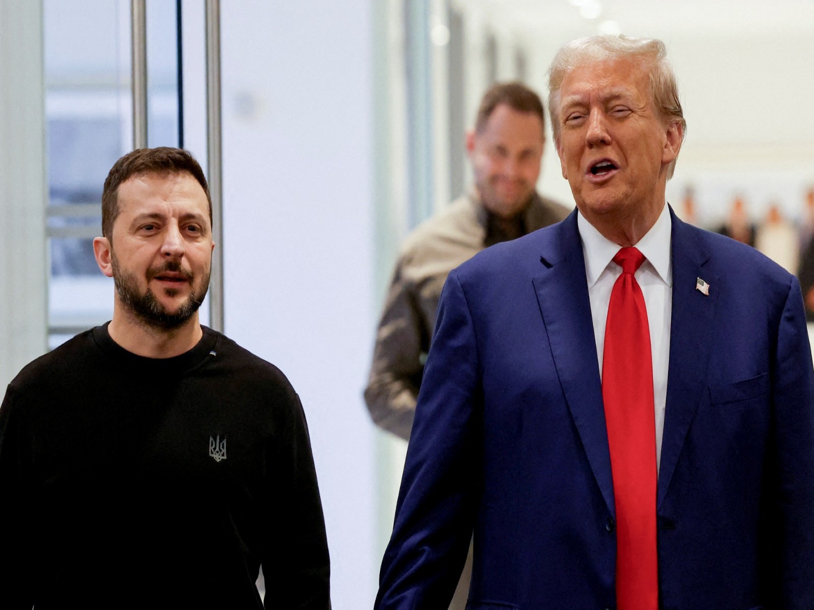 US President Donald Trump with Ukranian President Zelenskyy (Photo/Reuters) US President Donald Trump with Ukranian President Zelenskyy (Photo/Reuters)
