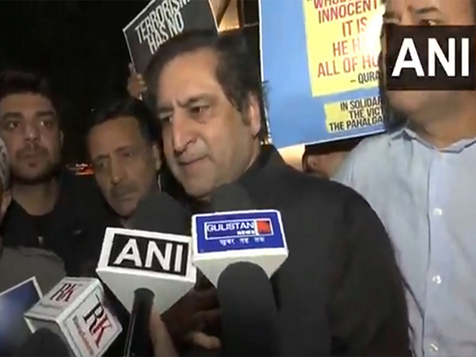 Jammu and Kashmir’s People Conference chief Sajad Lone (File Photo/ANI)