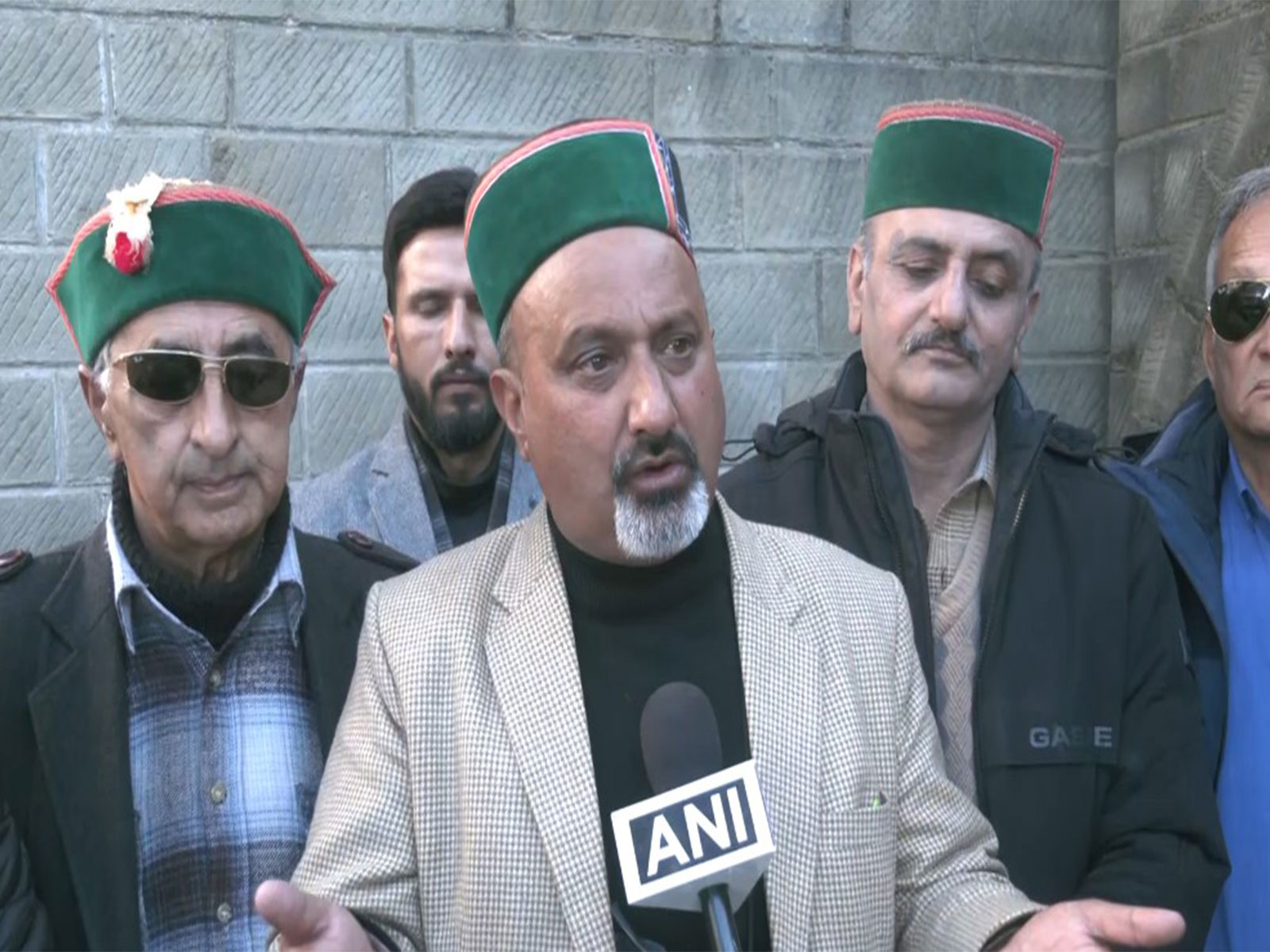 Convener of the farmers’ delegation, Harish Chauhan (Photo/ANI)