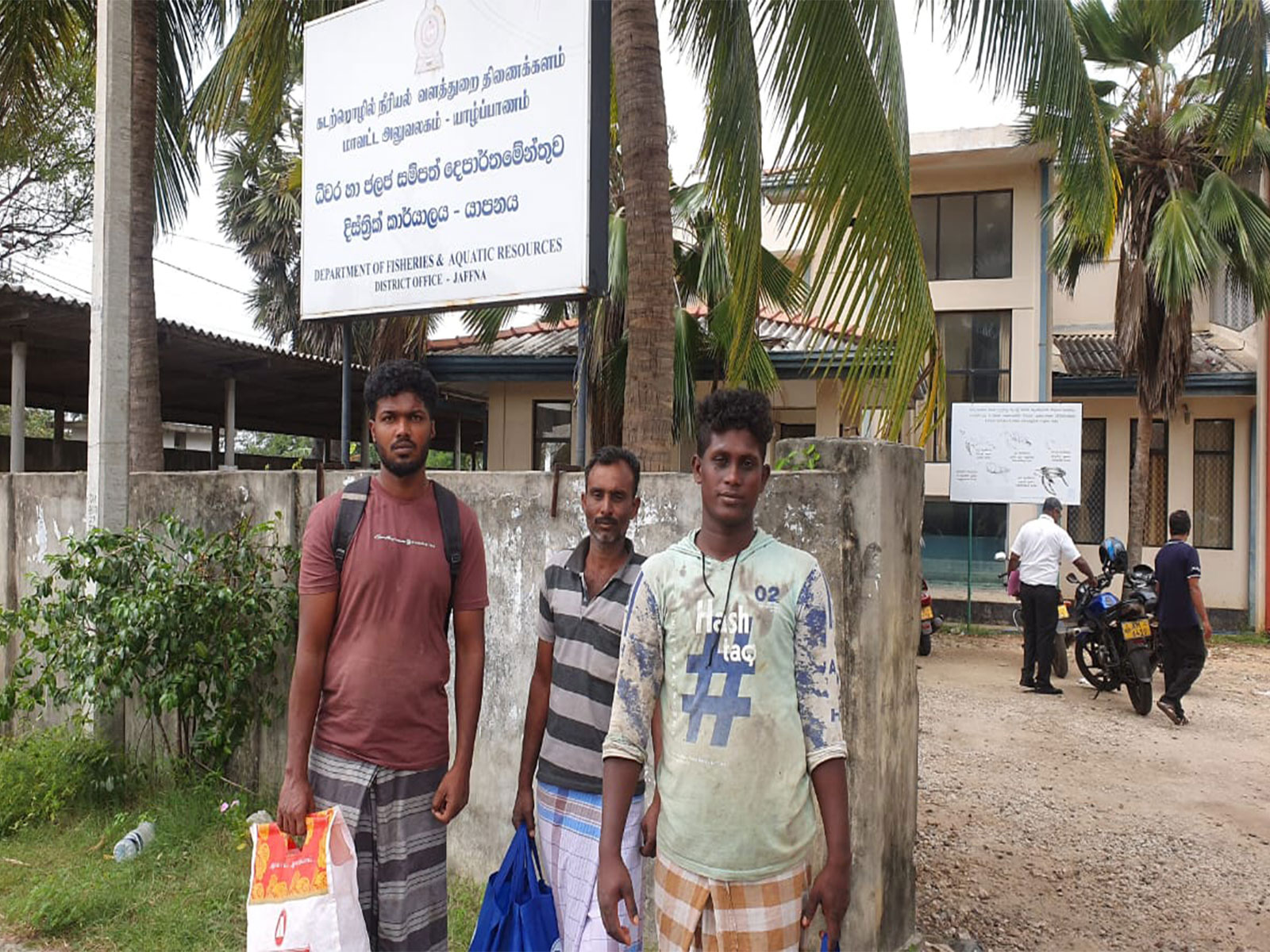 Indian fishermen apprehended by Sri Lanka (Photo/Rameswaram Fishermen Association)