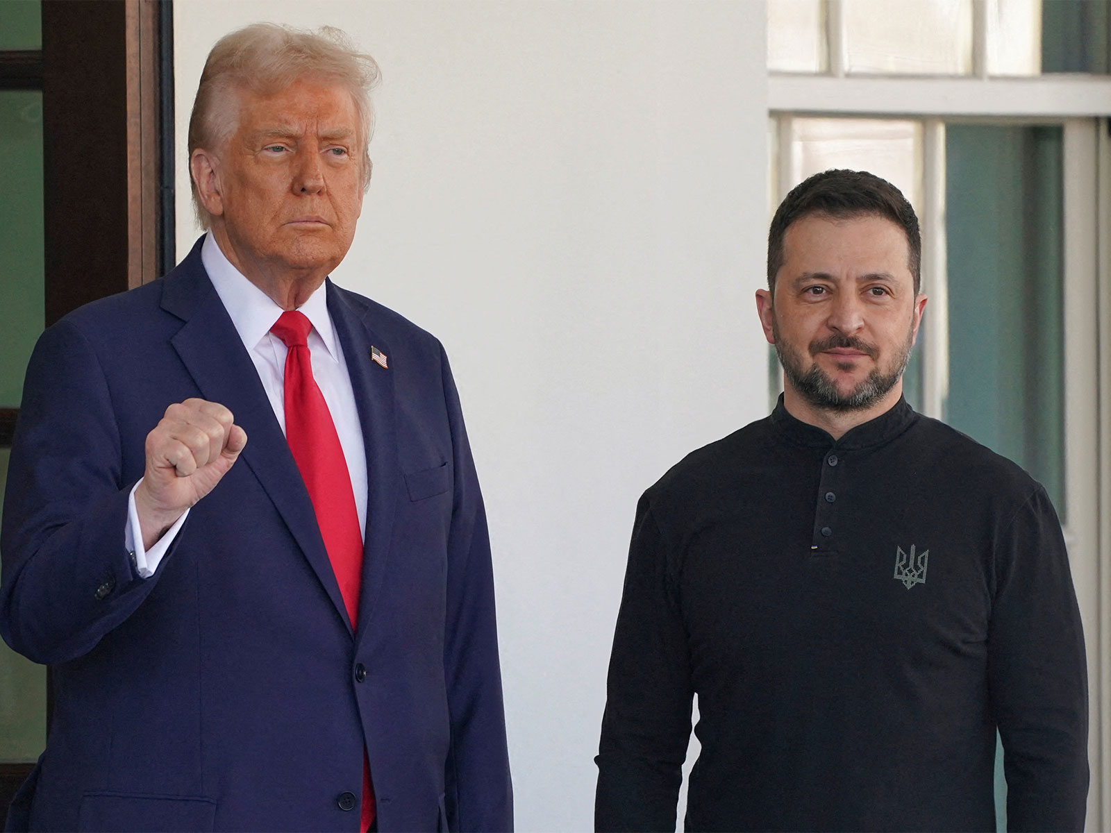 US President Donald Trump (left) and Ukrainian President Volodymyr Zelenskyy (Photo/Reuters)