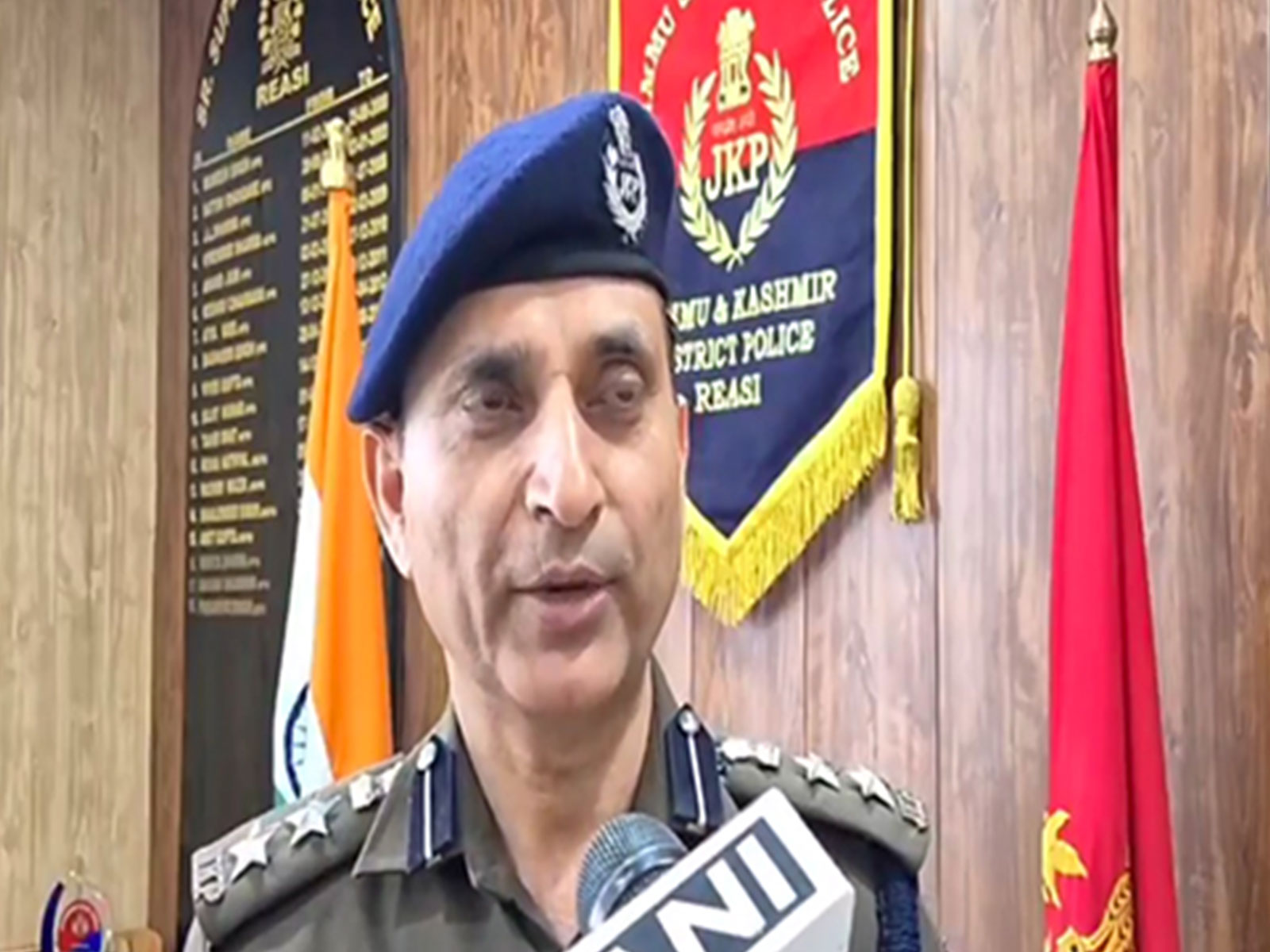 Reasi SSP Paramvir Singh (Photo/ANI)