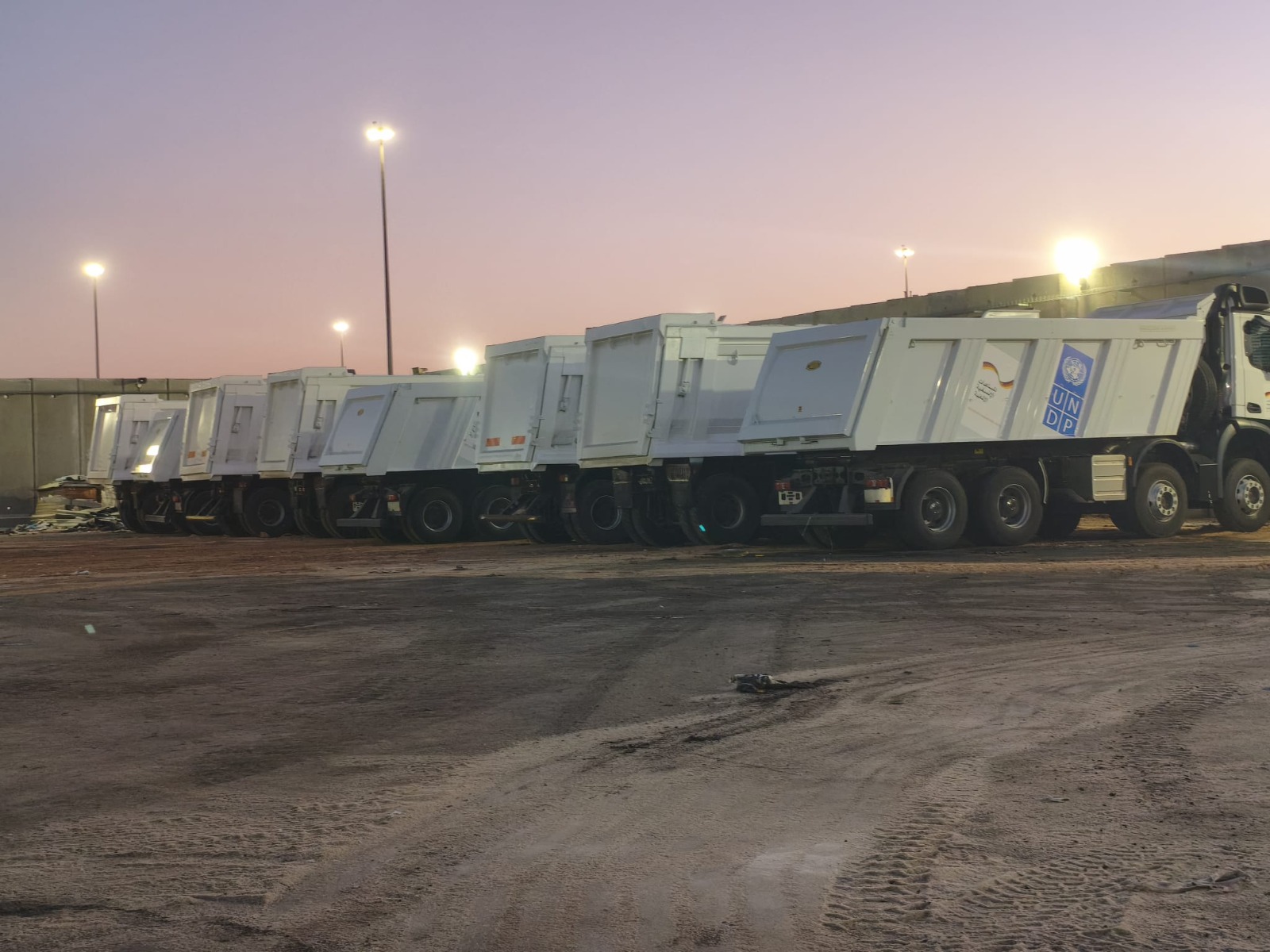 Aid trucks sent by COGAT (Photo: X@cogatonline)