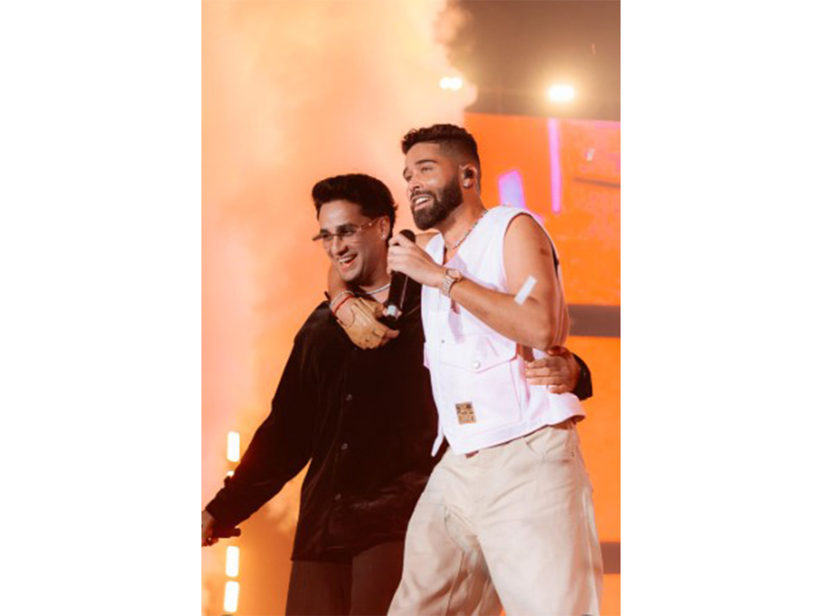 AP Dhillon, Abhishek Sharma (Photo/instagram/@abhisheksharma_4)