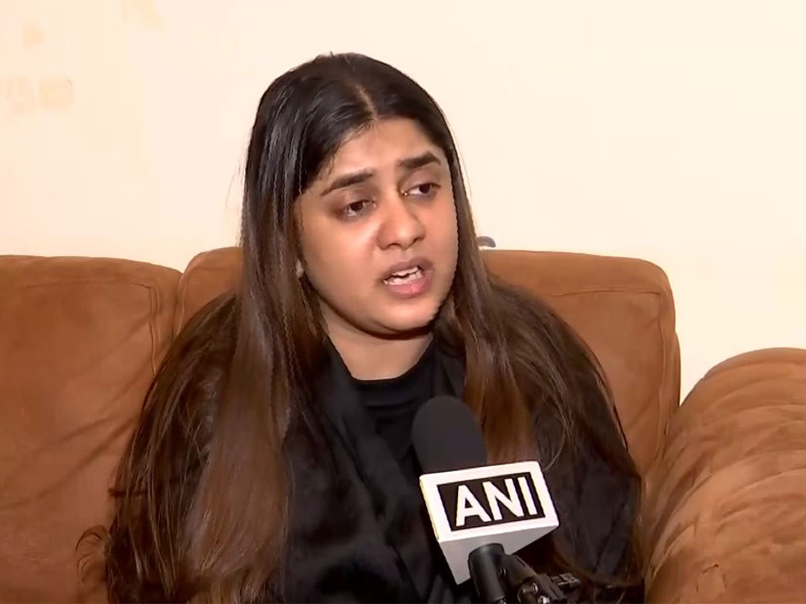 Aishwarya Sengar, daughter of former BJP MLA Kuldeep Singh Sengar (Photo/ANI)