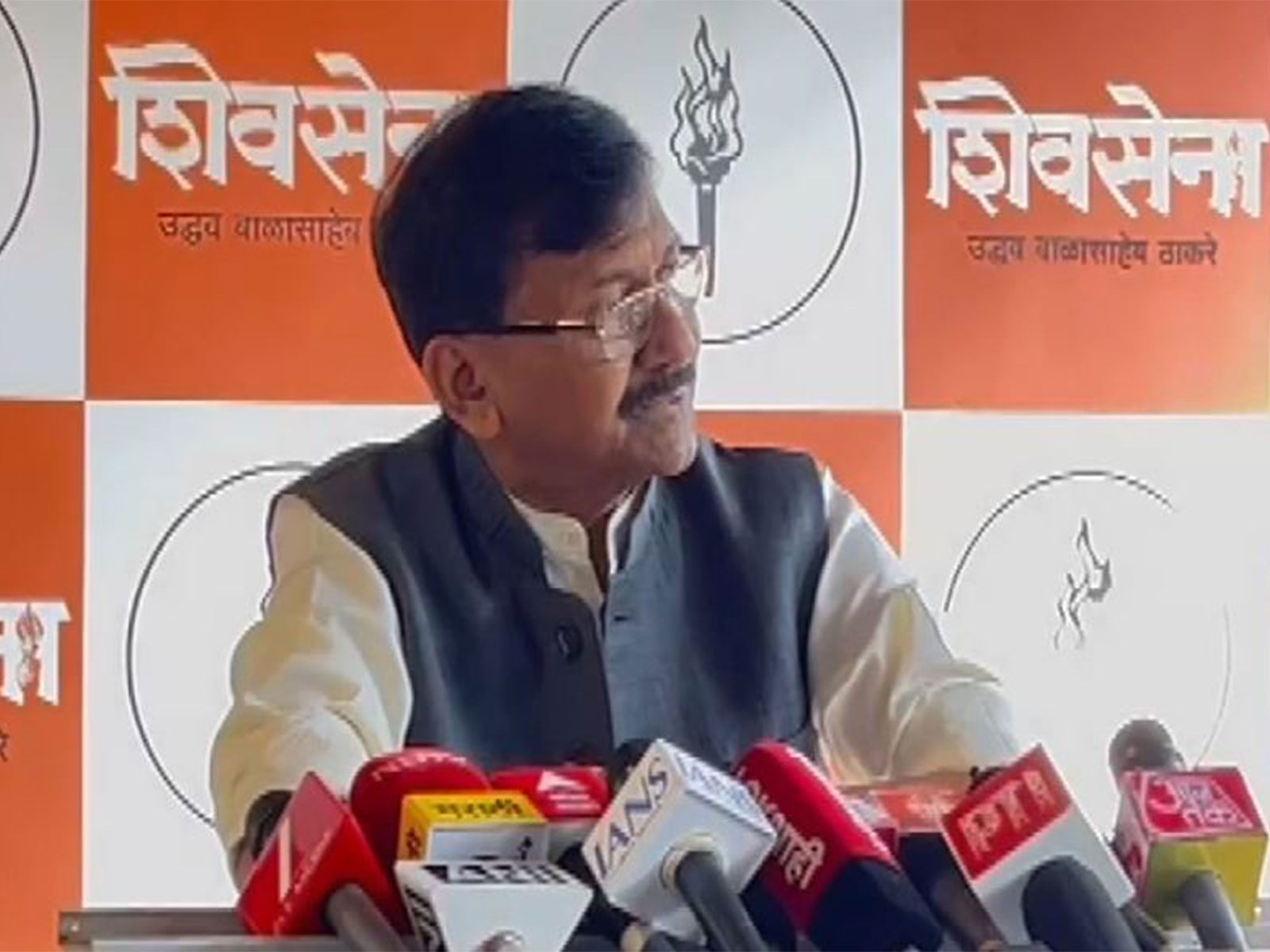 Shiv Sena (UBT) MP Sanjay Raut (Photo/ANI)