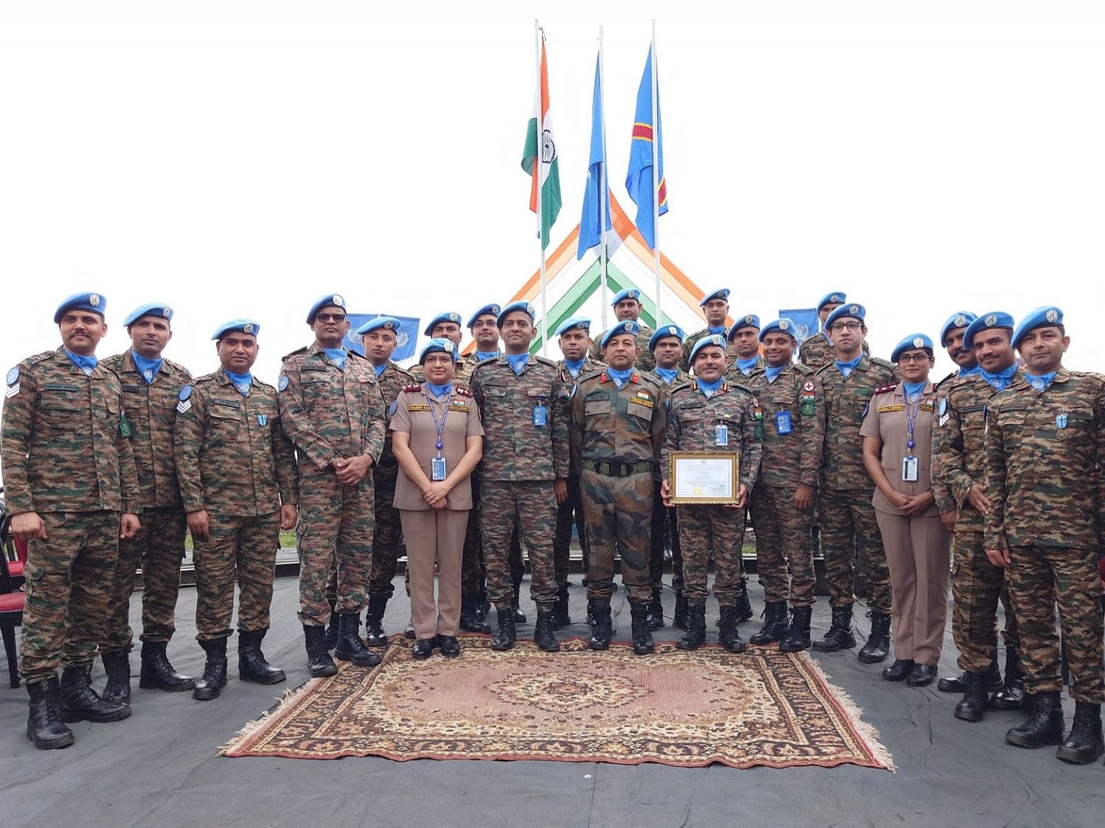 Medal Day Parade in Goma (Photo/ANI)