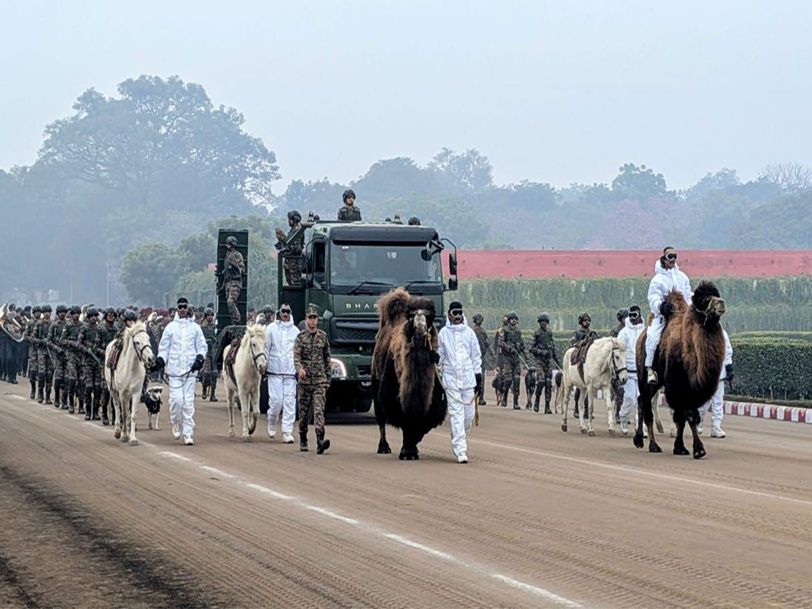 Animals of the Indian Army (Photo/ANI)