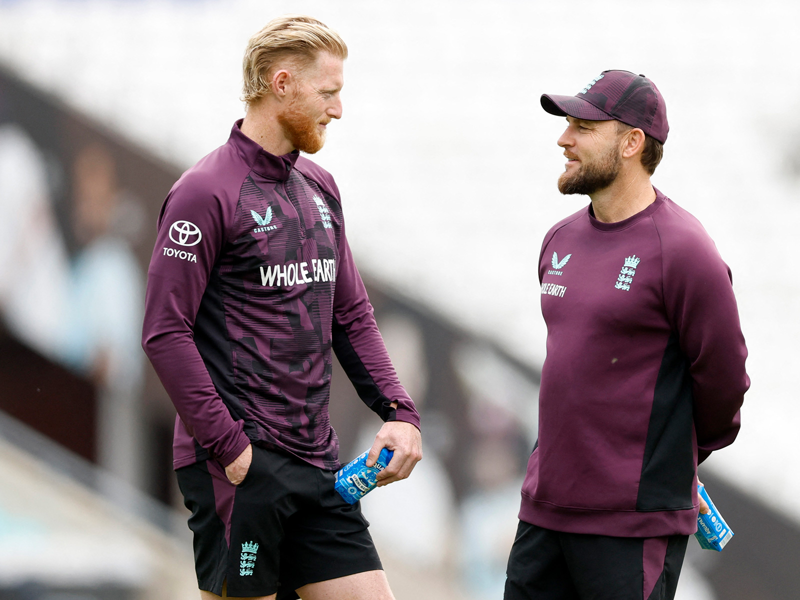 Brendon McCullum and Ben Stokes (Photo: Reuters)