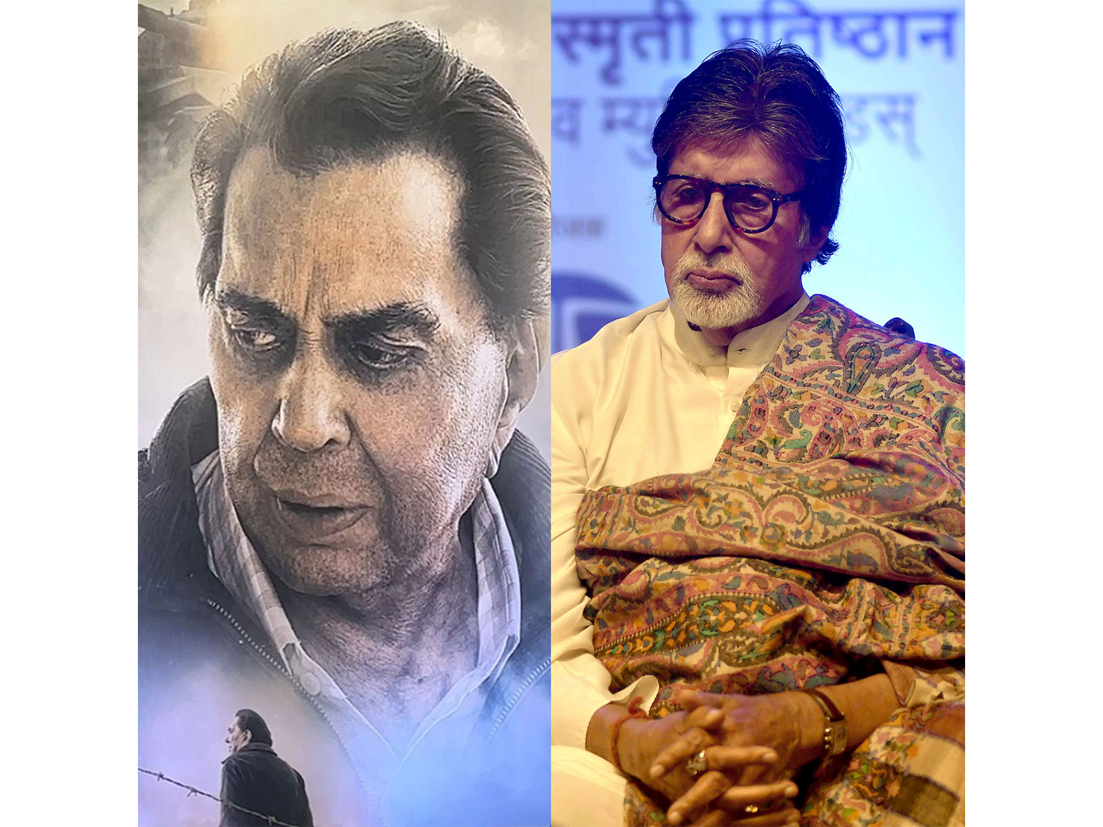 Big B remmbers Dharmendra (File photo/ANI) Big B remmbers Dharmendra (File photo/ANI)
